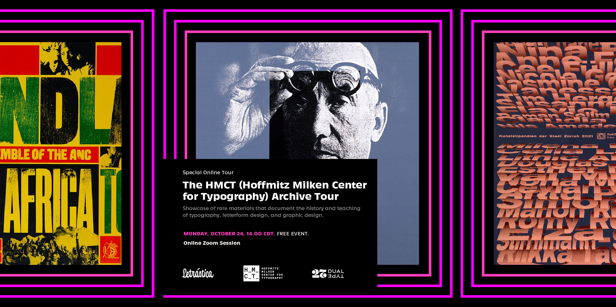 Visita virtual al archivo del Hoffmitz Milken Center for Typography (HMCT)