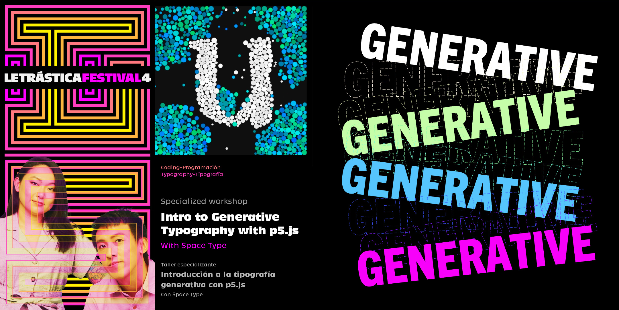 Introducción a la tipografía generativa con p5.js