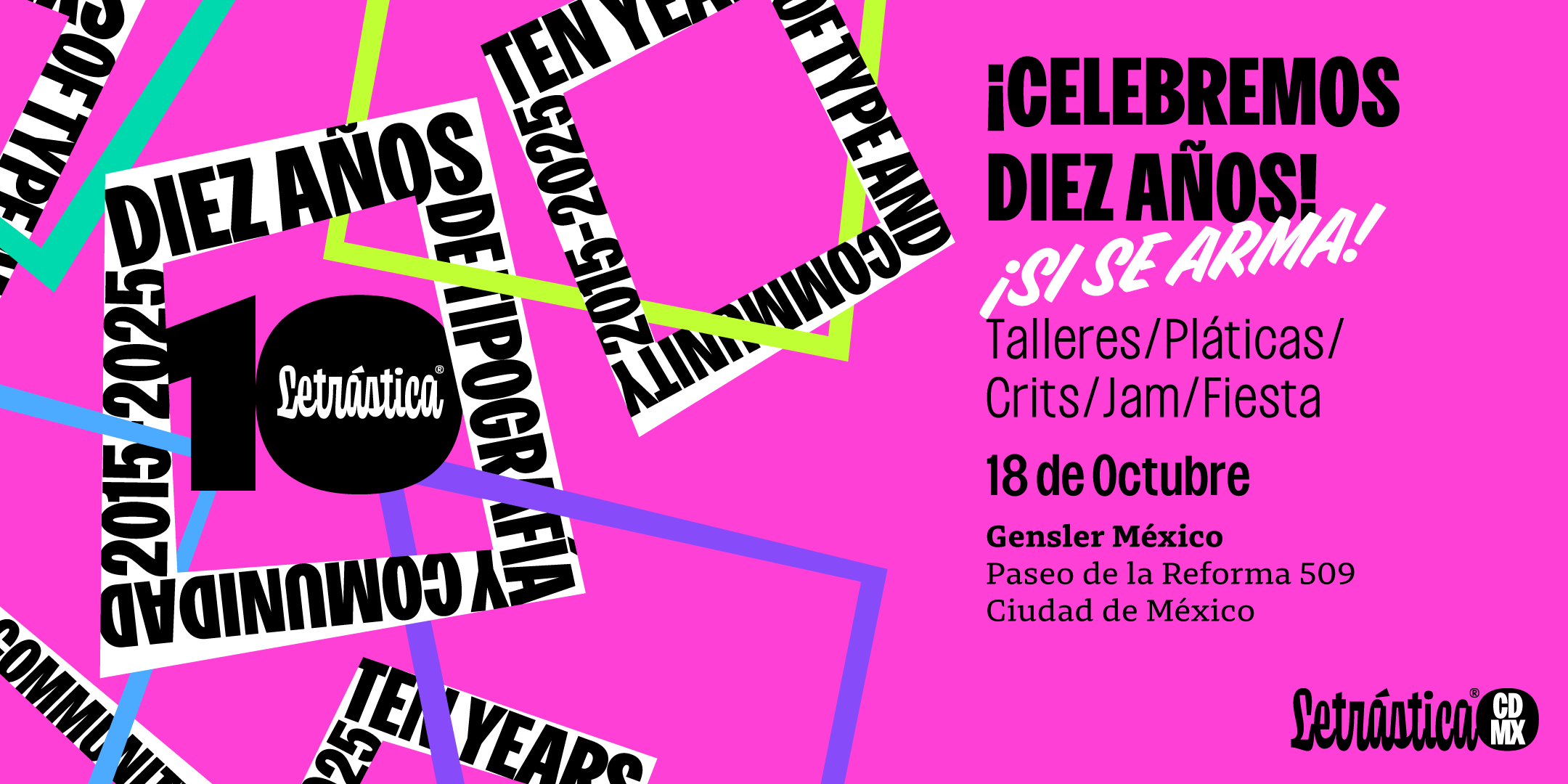 ¡Celebremos 10 años!