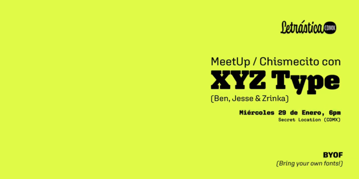 Meetup/Chismecito con XYZ