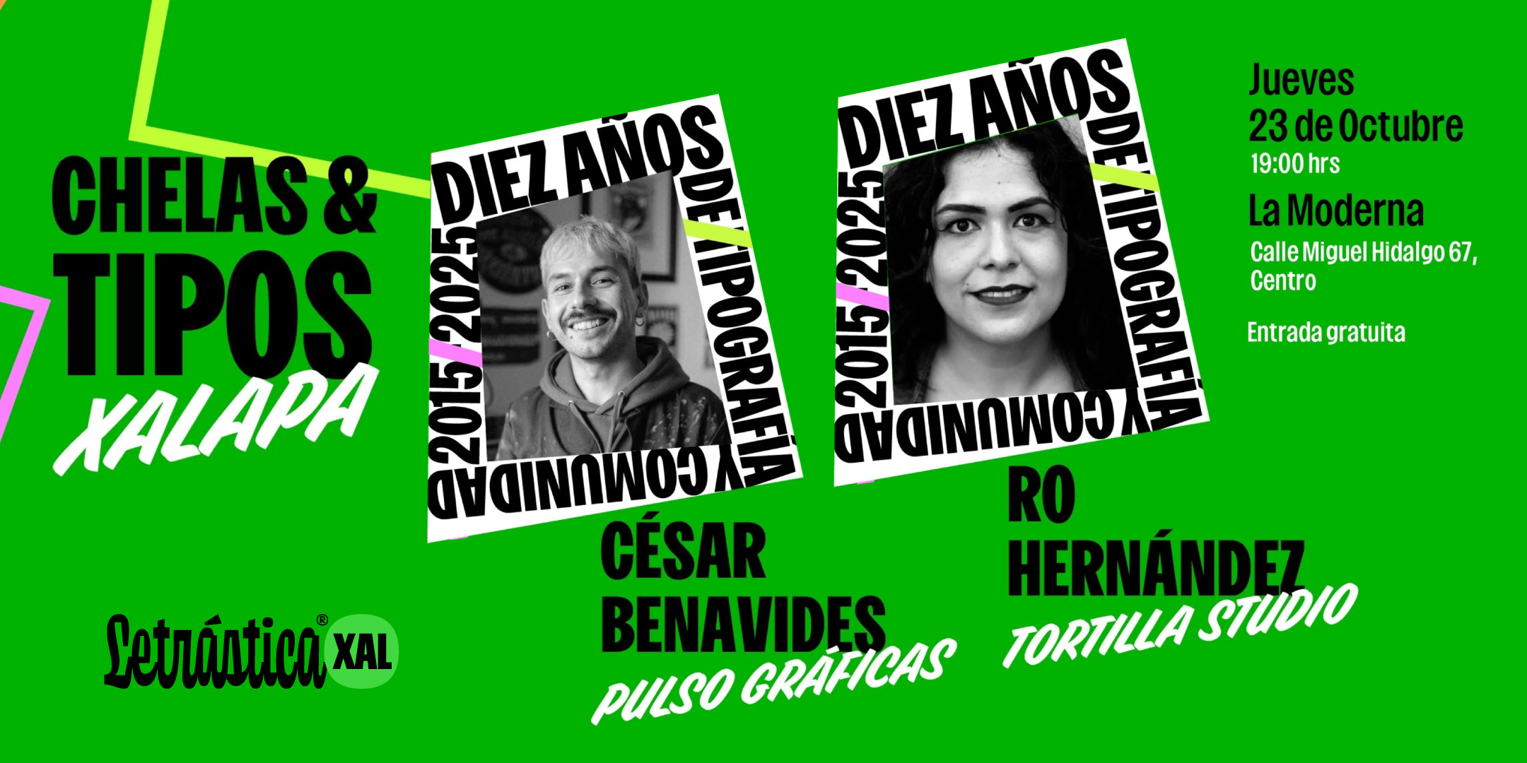 Chelas y Tipos Xalapa con Ro Hernández y César Benavides